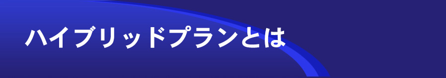ハイブリッドプランについて